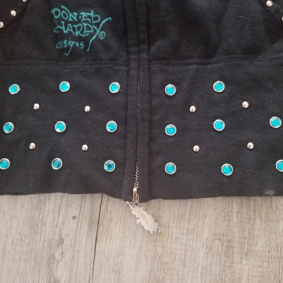 Ed hardy zip up - Picture 3 of 7